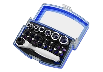 Set di punte per cacciavite da 22 pezzi, set di punte River