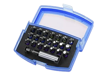 Set di punte per cacciavite da 22 pezzi, set di punte River