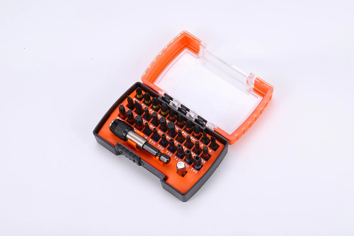 Set di punte per cacciavite a impatto da 32 pezzi