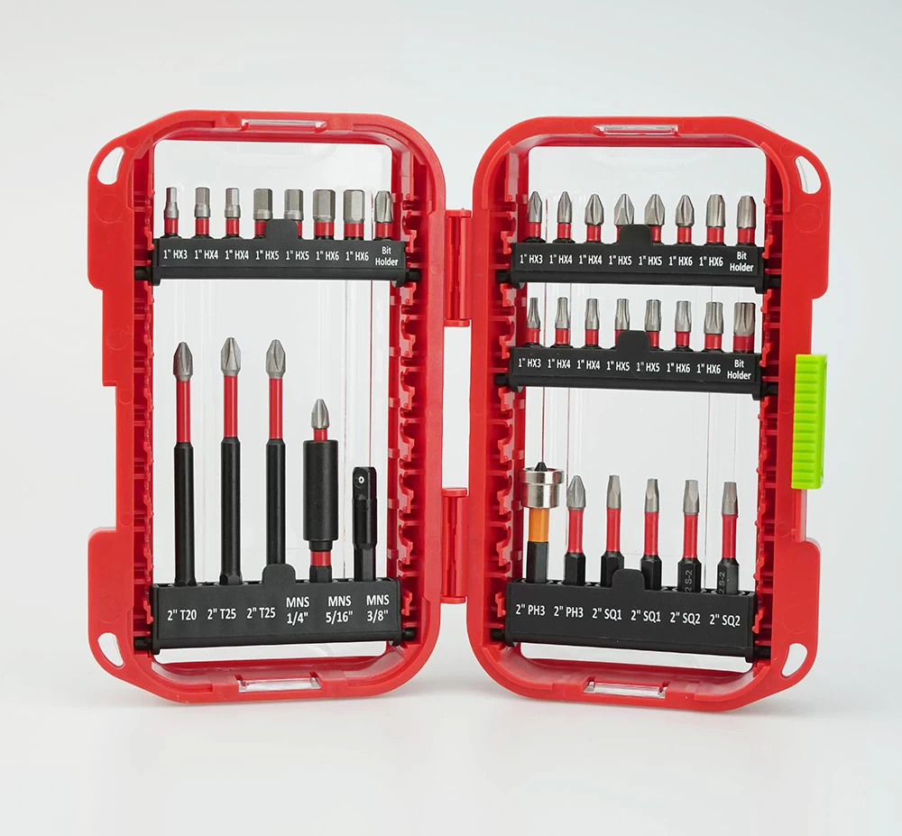 Set di punte per avvitatori a percussione da 35 pezzi