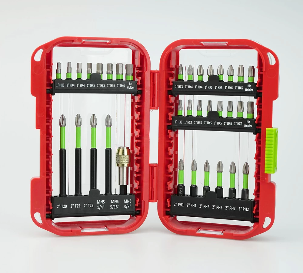 Set di punte per avvitatori a percussione da 35 pezzi