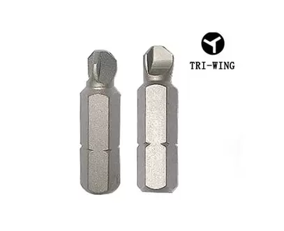 Punte di sicurezza Tri-wing Bit