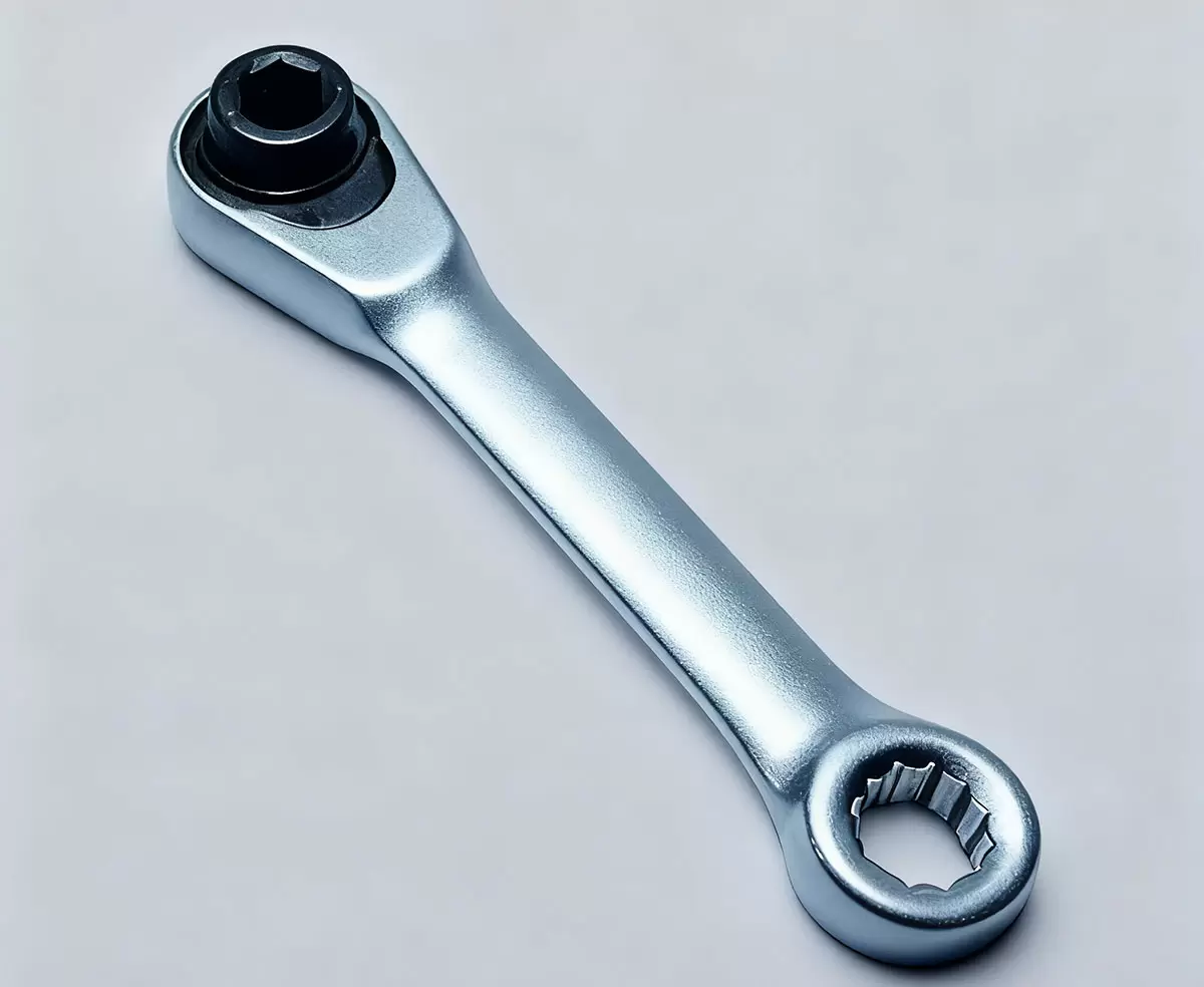 Mini cacciavite a cricchetto, cacciavite a bussola rapida, cacciavite a doppia testa da 1/4 di pollice